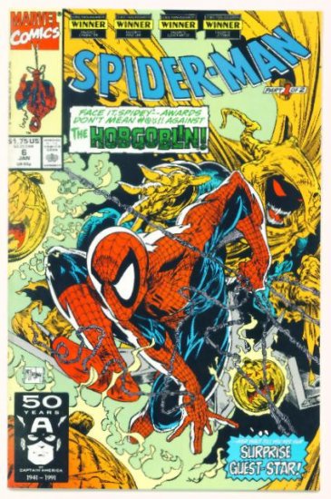 SPIDER-MAN #6 Marvel Comics 1991 NM Hobgoblin