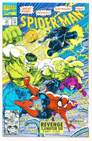 SPIDER-MAN #22 Marvel Comics 1992 NM Hobgoblin
