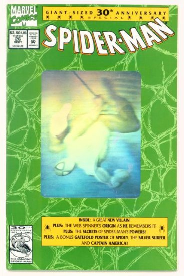 SPIDER-MAN #26 Marvel Comics 1992 NM Holo Cover
