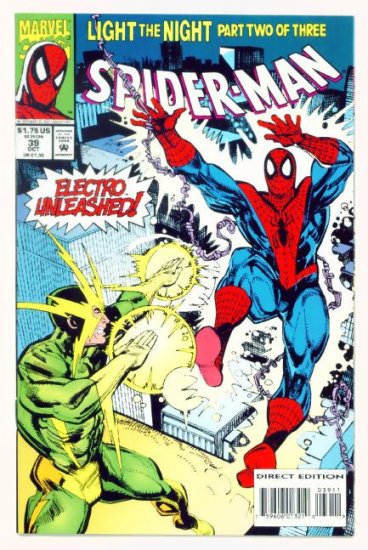SPIDER-MAN #39 Marvel Comics 1993 NM