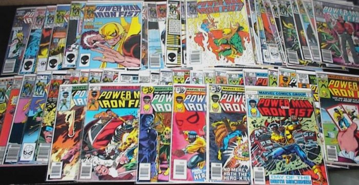 POWER MAN and IRON FIST Lot of 62 Marvel Comics 1978-86
