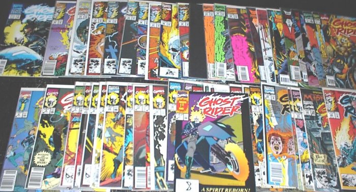GHOST RIDER Lot of 50 Marvel Comics #1 - #62