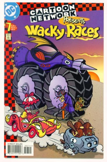 Wacky Races CARTOON NETWORK PRESENTS #7 DC Comics 1998