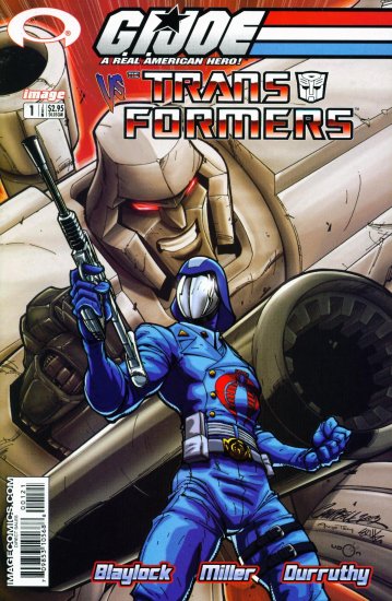 GI JOE VS TRANSFORMERS #1 Image Comics 2003 #1B