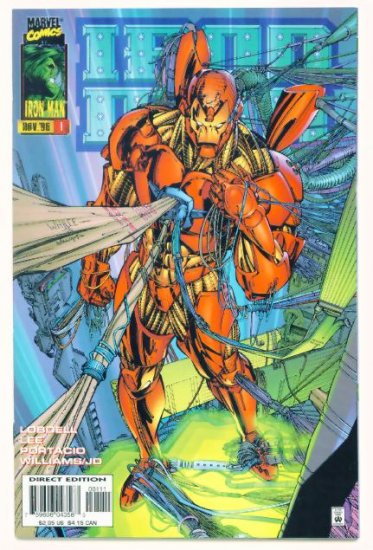 IRON MAN #1 Marvel Comics 1996 NM Origin Retold
