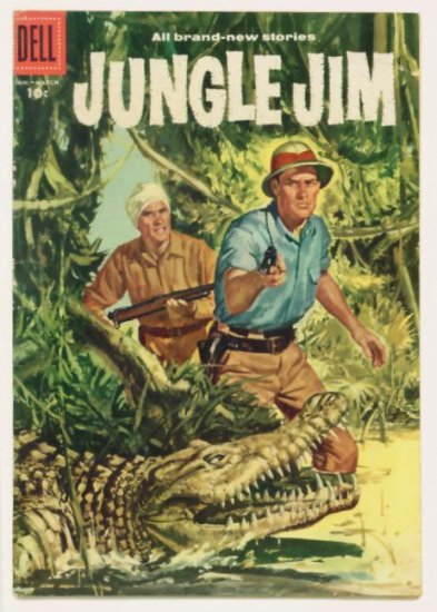 JUNGLE JIM #11 Dell Comics 1957