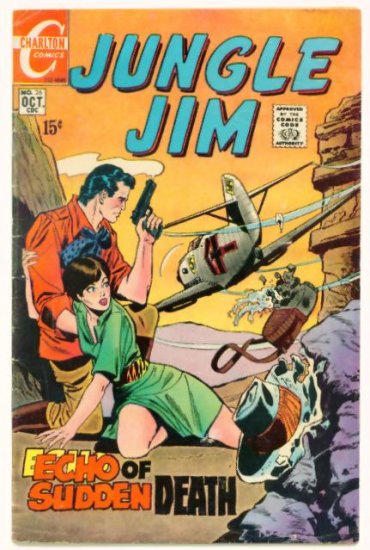 JUNGLE JIM #26 Charlton Comics 1969