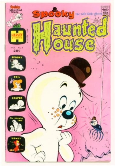 SPOOKY HAUNTED HOUSE #7 Harvey Comics 1973