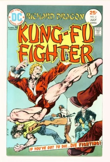 Richard Dragon KUNG-FU FIGHTER #2 DC Comics 1975 Very Fine