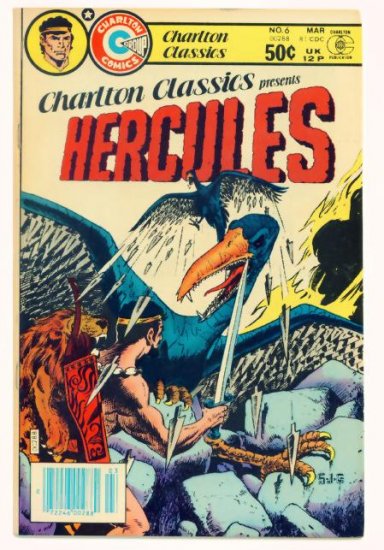 HERCULES Charlton Classics #6 Charlton Comics 1980