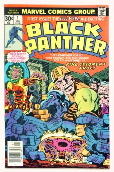 BLACK PANTHER #1 Marvel Comics 1976 Jack Kirby FINE