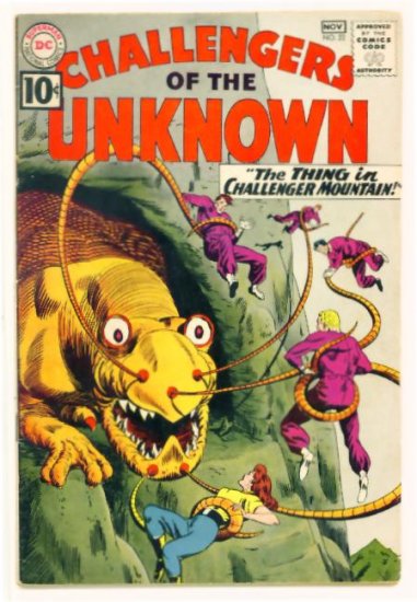 CHALLENGERS of the UNKNOWN #22 DC Comics 1961
