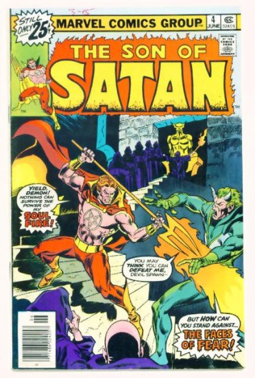 The SON of SATAN #4 Marvel Comics 1976