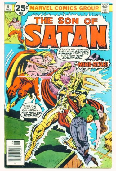 The SON of SATAN #5 Marvel Comics 1976