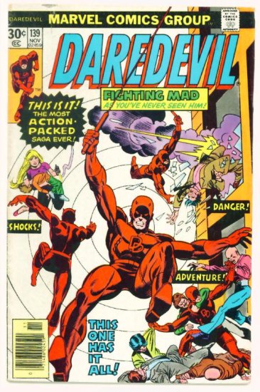 DAREDEVIL #139 Marvel Comics 1976