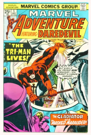 DAREDEVIL Marvel Adventure #1 Marvel Comics 1975
