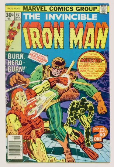 IRON MAN #92 Marvel Comics 1976