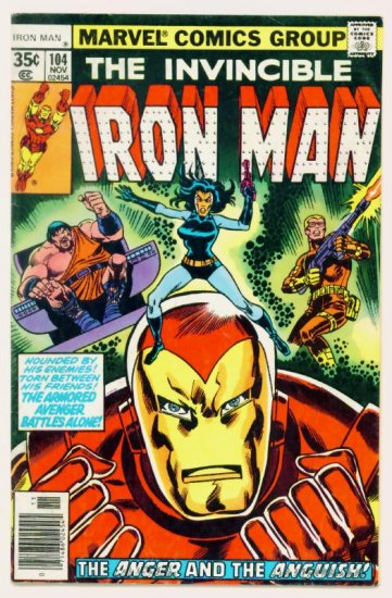 IRON MAN #104 Marvel Comics 1977