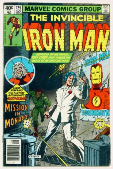 IRON MAN #125 Marvel Comics 1979 John Romita Sr art