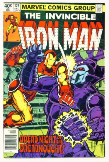 IRON MAN #129 Marvel Comics 1979 Dreadnought