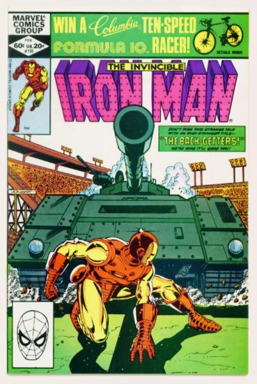 IRON MAN #155 Marvel Comics 1982 Near Mint