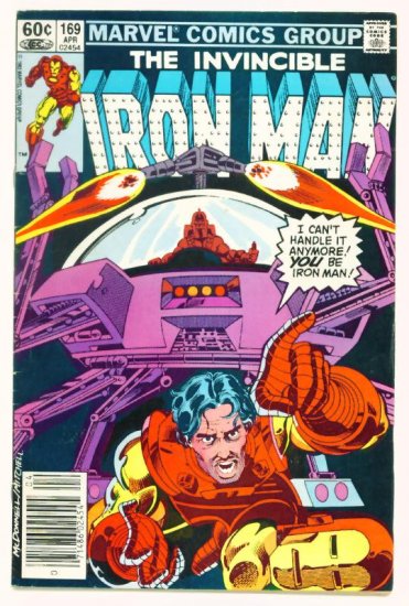 IRON MAN #169 Marvel Comics 1983 First New Iron Man