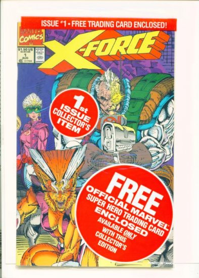 X-FORCE #1 Marvel Comics 1991 NM Factory Sealed