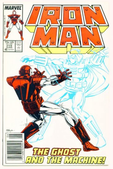 IRON MAN #219 Marvel Comics 1987