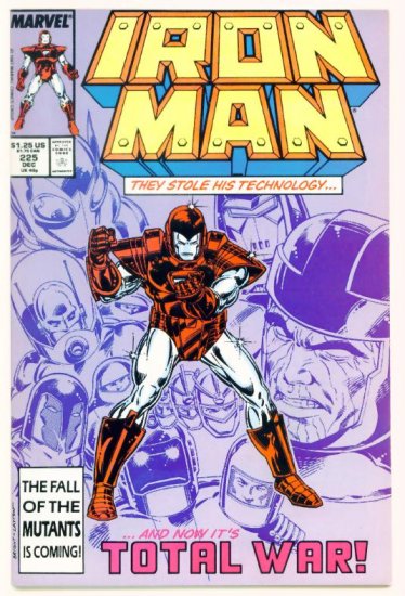 IRON MAN #225 Marvel Comics 1987