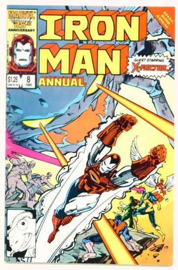 IRON MAN ANNUAL #8 Marvel Comics 1986