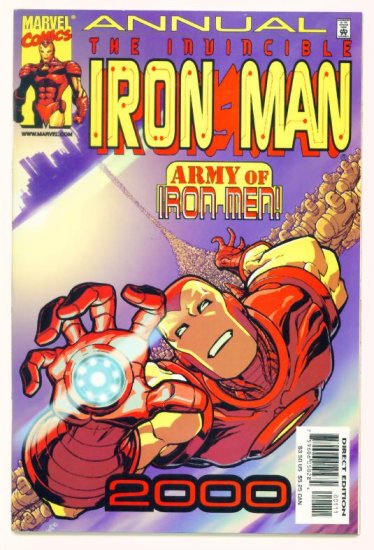 THE INVINCIBLE IRON MAN ANNUAL Marvel Comics 2000