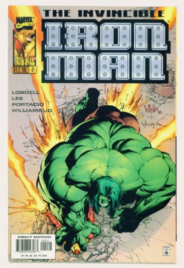 IRON MAN #2 Marvel Comics 1996 Incredible Hulk