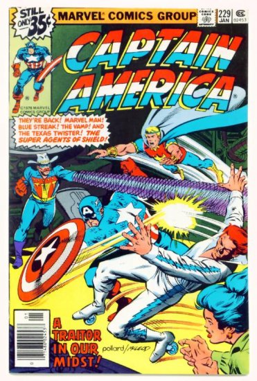 CAPTAIN AMERICA #229 Marvel Comics 1979