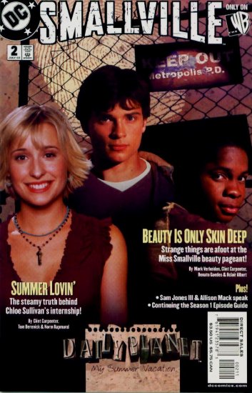 SMALLVILLE #2 DC Comics 2003 Photo Cover CW TV
