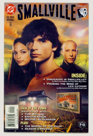 SMALLVILLE SPECIAL #1 DC Comics 2002 Photo Cover CW TV