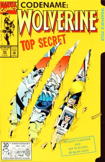 WOLVERINE #50 Marvel Comics 1992 NM