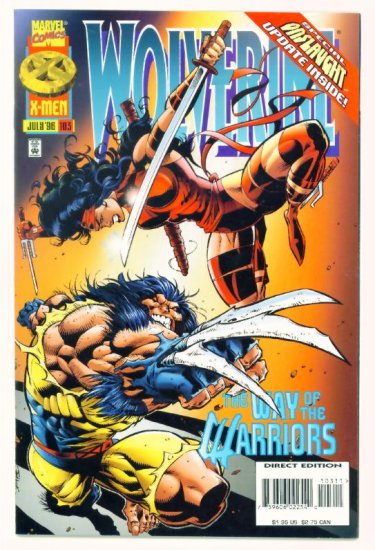 WOLVERINE #103 Marvel Comics 1996 NM