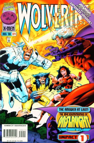 WOLVERINE #104 Marvel Comics 1996 NM