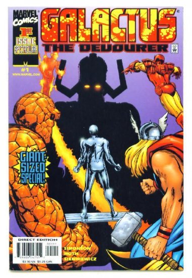 GALACTUS The DEVOURER #1 Marvel Comics 1999 Silver Surfer