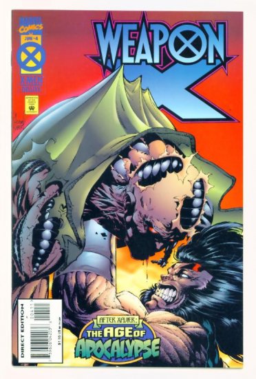 WEAPON X #4 Marvel Comics 1995 NM Wolverine Age of Apocalypse