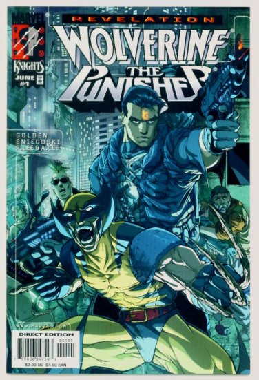 WOLVERINE PUNISHER REVELATION #1 Marvel Comics 1999 NM
