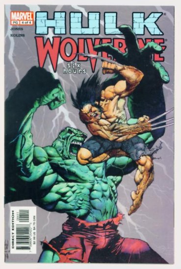 HULK WOLVERINE SIX HOURS #4 Marvel Comics 2003 NM