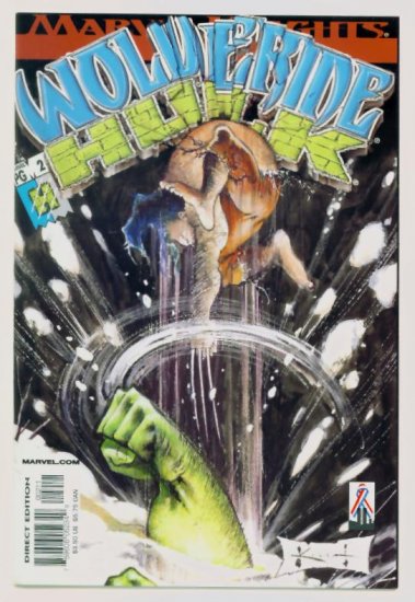 WOLVERINE HULK #2 Marvel Comics 2002 NM