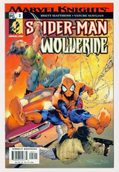 SPIDER-MAN WOLVERINE #2 Marvel Comics 2003 NM