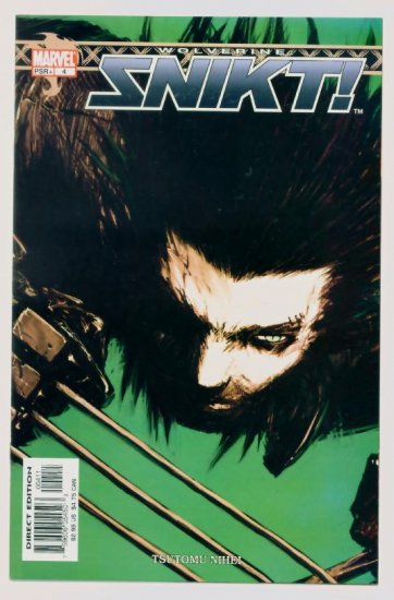 WOLVERINE SNIKT #4 Marvel Comics 2003 NM