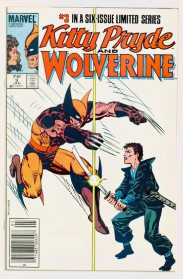 KITTY PRYDE WOLVERINE #3 Marvel Comics 1985
