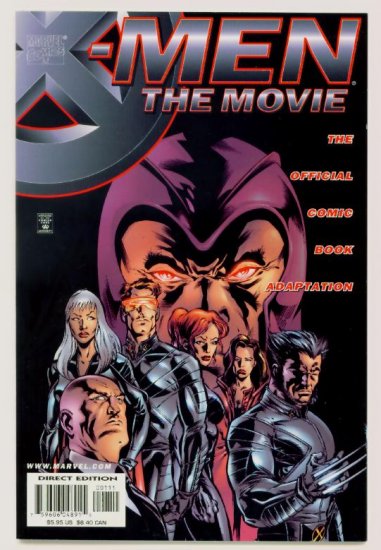 X-MEN The MOVIE #1 Marvel Comics 2000 NM