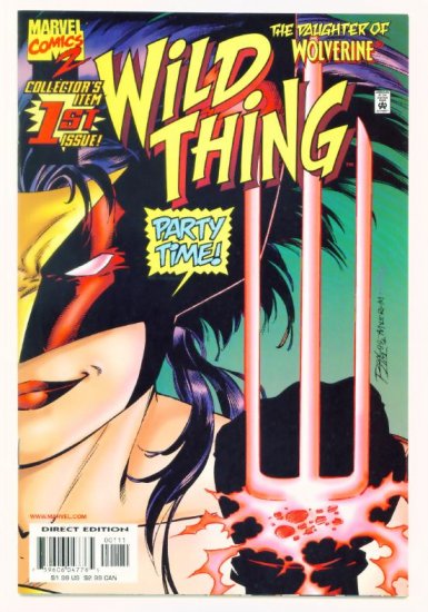 WILD THING #1 Marvel Comics 1999 Daughter of Wolverine