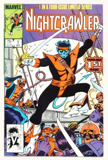 NIGHTCRAWLER #1 NM Marvel Comics 1985 X-Men