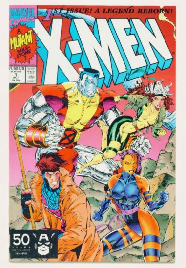 X-MEN #1 Marvel Comics 1991 NM Cover #1B